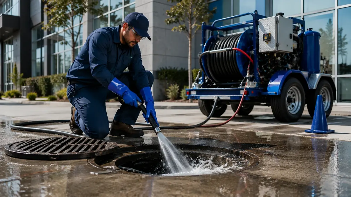 Commercial Hydro Jet Drain Cleaning in Tehachapi