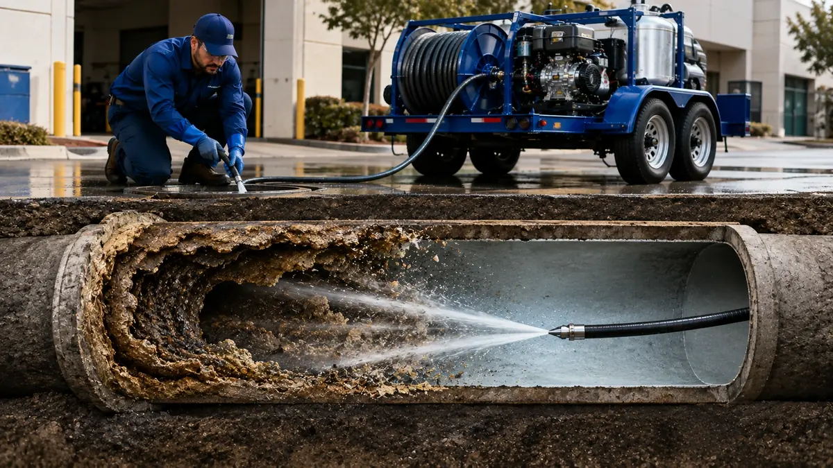 Sewer Pipe Descaling in Tehachapi